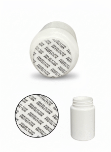 sello sensitivo adaptado a un envase 